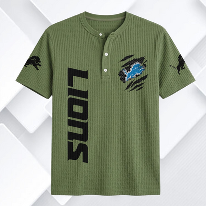 DET x NFL Waffle Short-Sleeve Shirt 2205 DatND DVT