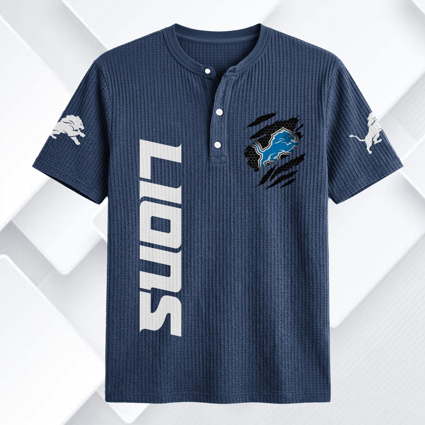 DET x NFL Waffle Short-Sleeve Shirt 2205 DatND DVT