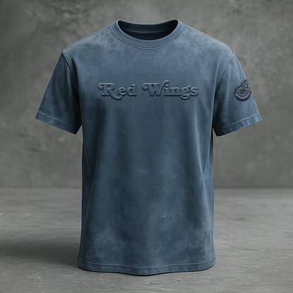 DET x NHL Embossed Tshirt 0905 DatND DVT
