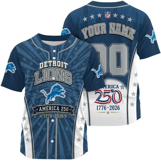 DL x NFL 250 Years of Freedom 1776-2026 Baseball Jersey 170626