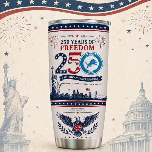 DL x NFL 250th Anniversary Special Tumbler for Football Fans 170626