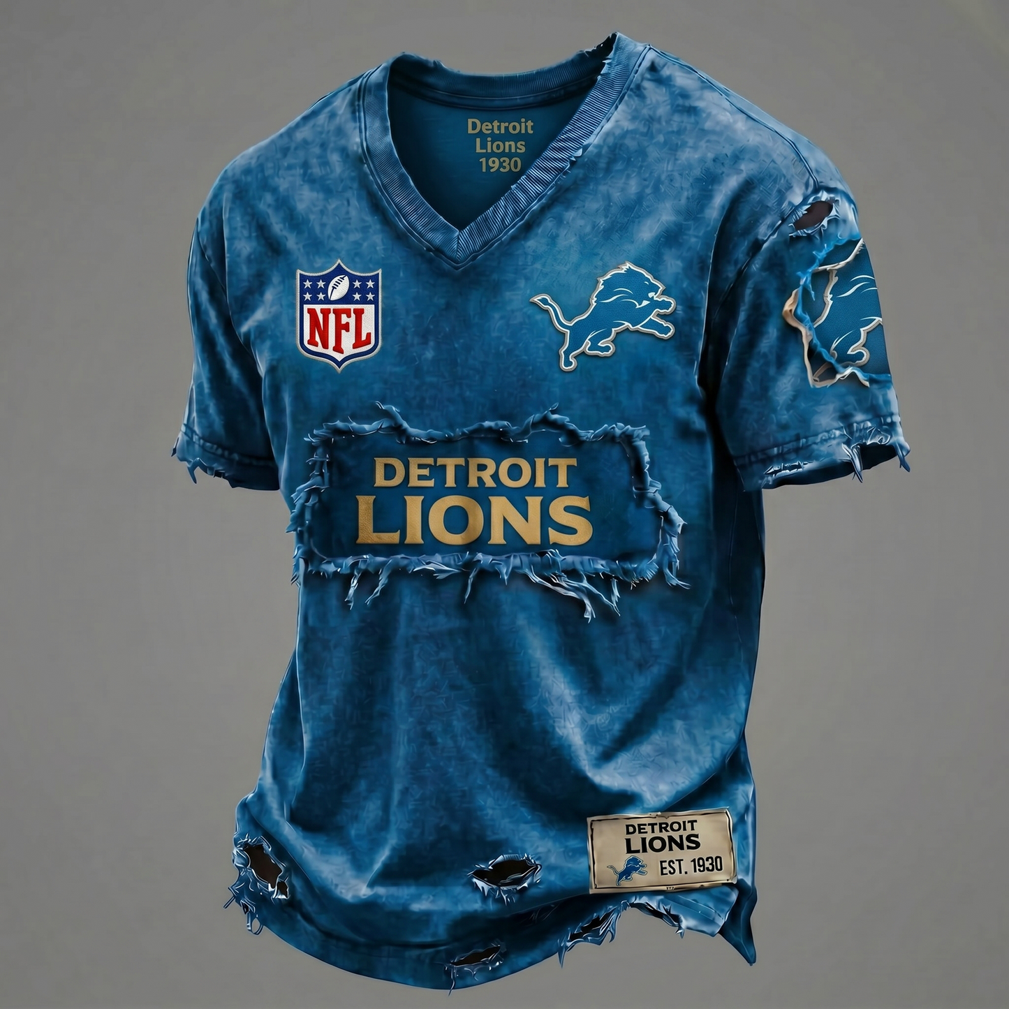 DL NFL Premium V-Neck T-shirt Gift For Fans 0306 NAK DATND TTT