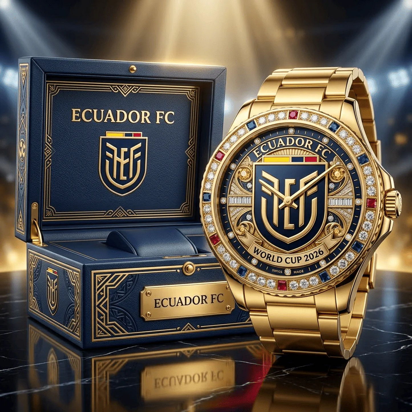 ECU Premium Stainless Steel Watch 180626