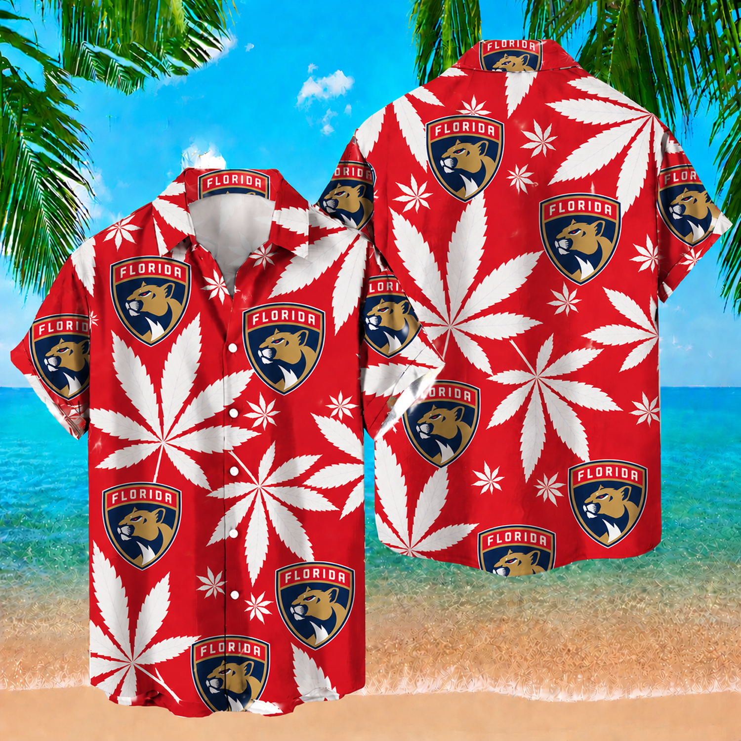 FLA x NHL Hawaiian Shirt 1605 DatND DVT