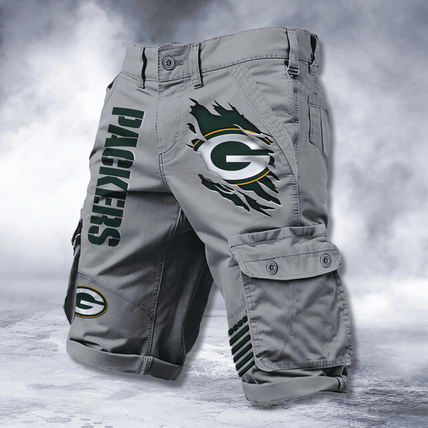 GB x NFL Cotton Cargo Shorts DATND TANTD 2705