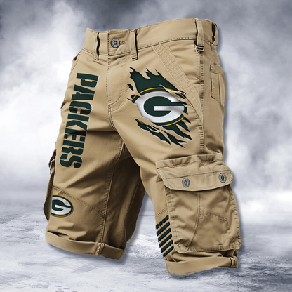 GB x NFL Cotton Cargo Shorts DATND TANTD 2705