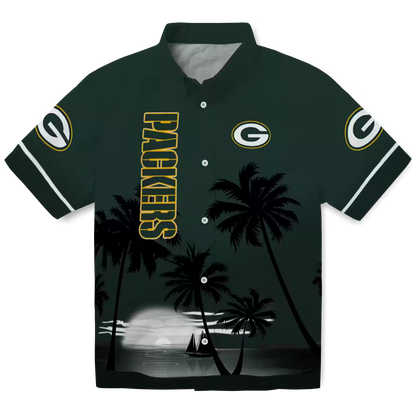 GB x NFL Hawaiian Shirt ƒ?? Beach Sunset DATND TANTD 270526