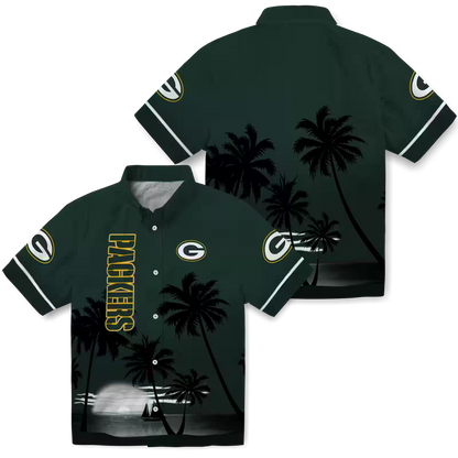 GB x NFL Hawaiian Shirt ƒ?? Beach Sunset DATND TANTD 270526
