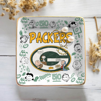 GB x NFL Premium NFL Snoopy Jewelry Dish 0406 DatND DVT
