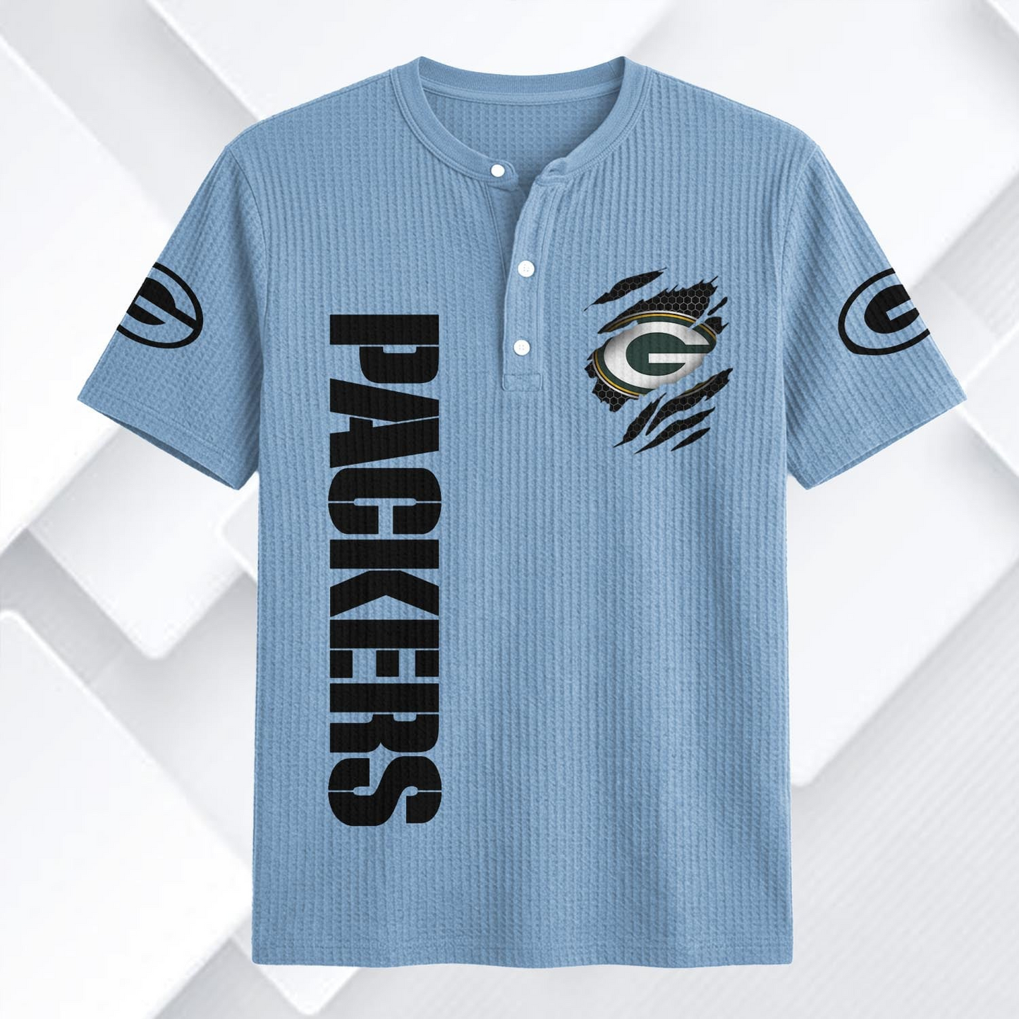 GB x NFL Waffle Short-Sleeve Shirt 2205 DatND DVT
