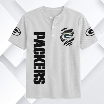 GB x NFL Waffle Short-Sleeve Shirt 2205 DatND DVT