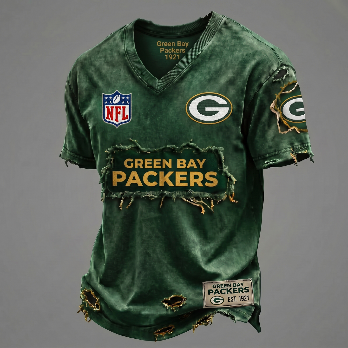 GBP NFL Premium V-Neck T-shirt Gift For Fans 0306 NAK DATND TTT