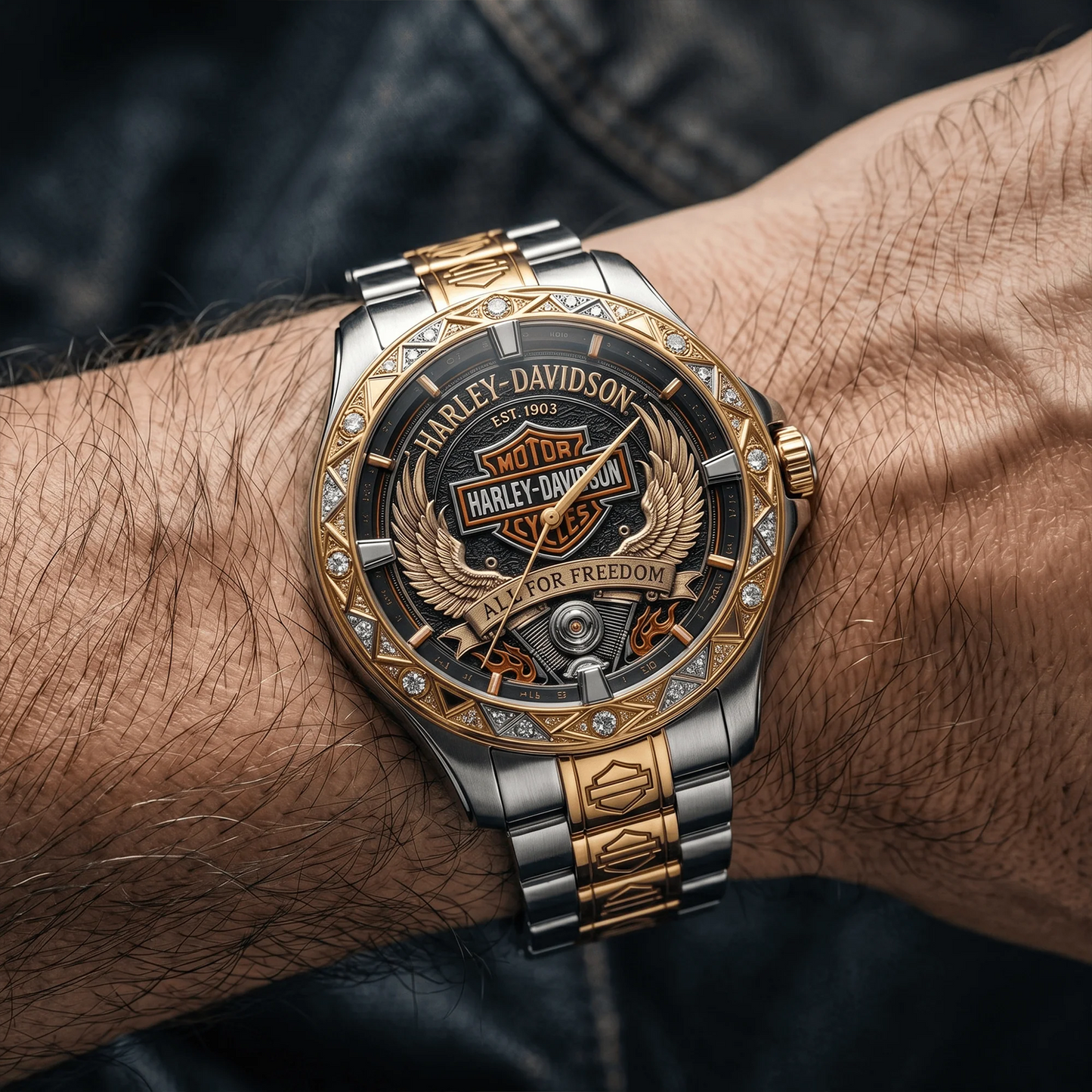 HLDV Premium Stainless Steel Watch 180626