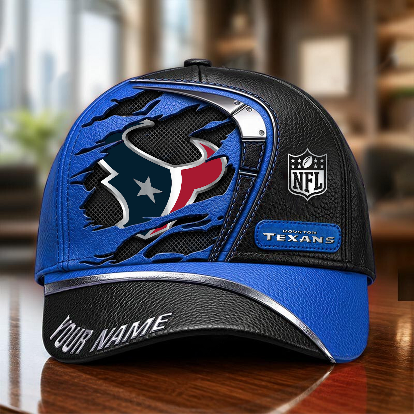 HOU x NFL Premium Multicolor 3D Cap 200626