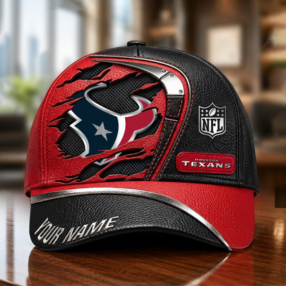HOU x NFL Premium Multicolor 3D Cap 200626