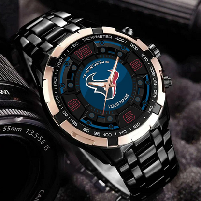 HOU x NFL Stainless Steel Watch DatND DVT