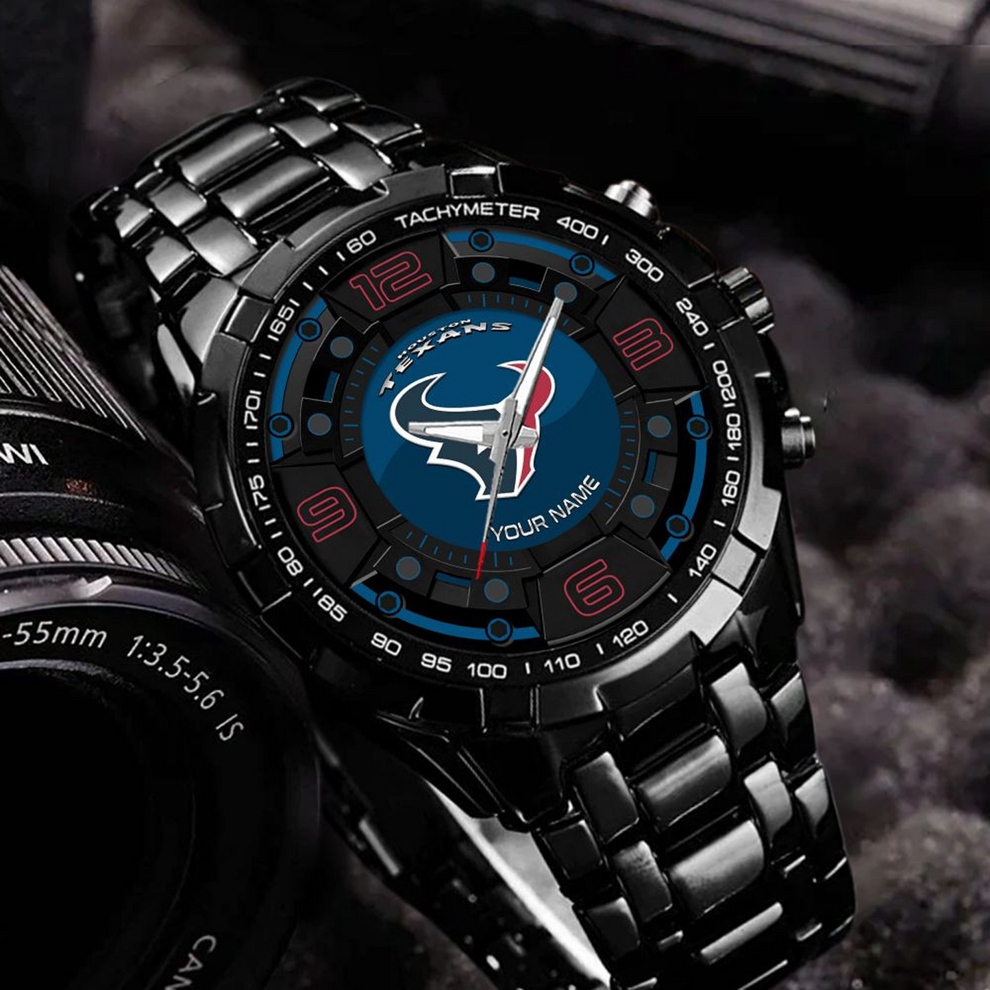 HOU x NFL Stainless Steel Watch DatND DVT