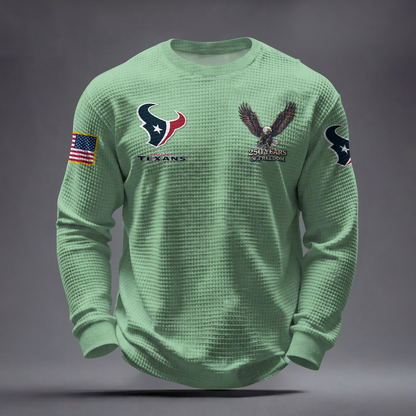 HOU x NFL Waffle Sweatshirt DatND DVT