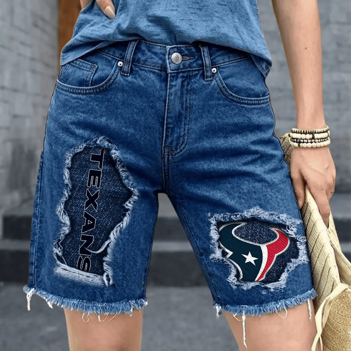 HOU x NFL Women's Jeans V1 DATND TANTD 060626