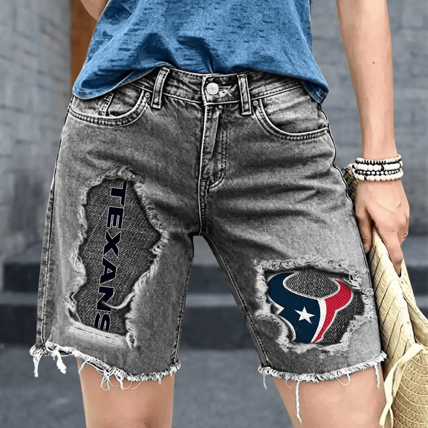 HOU x NFL Women's Jeans V1 DATND TANTD 060626
