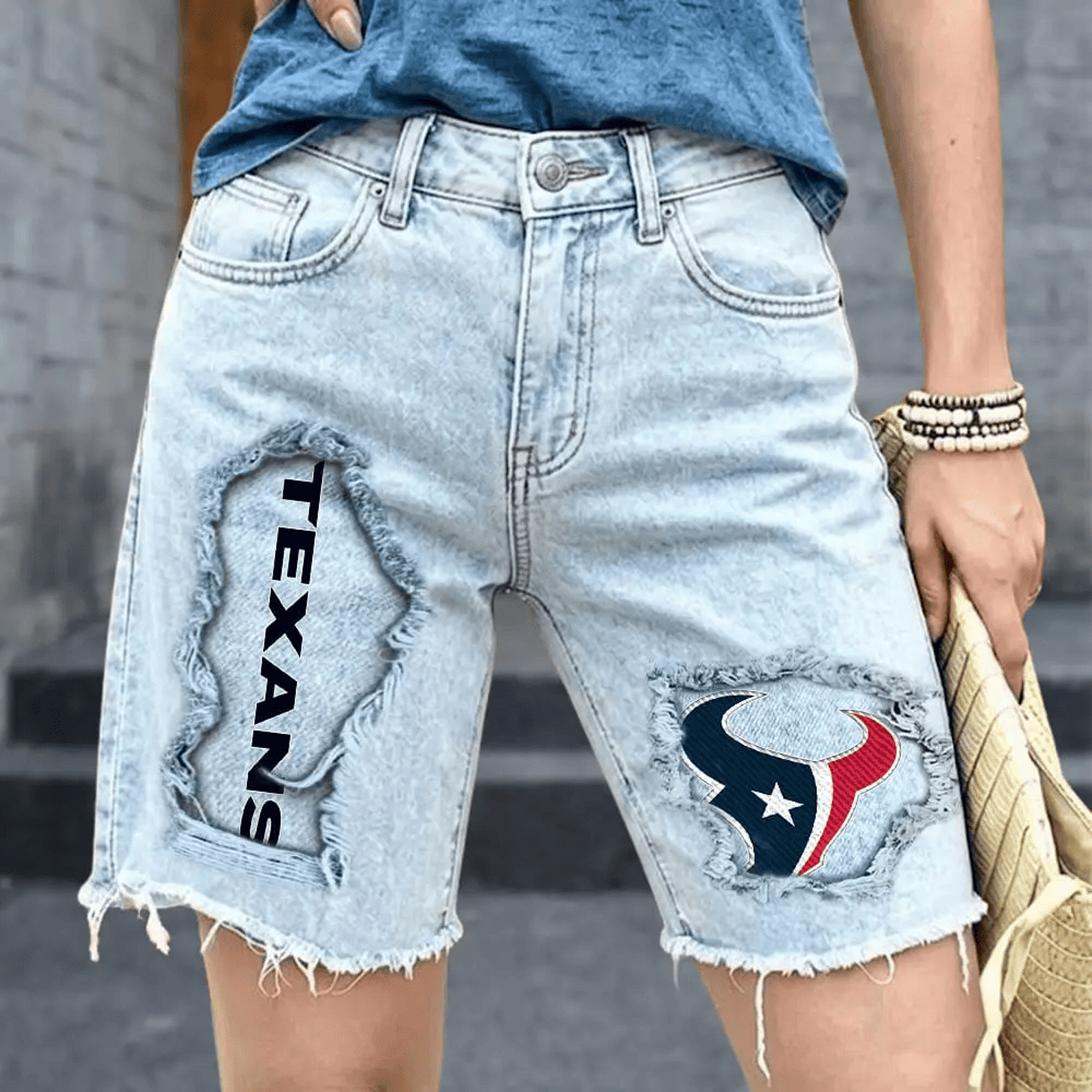 HOU x NFL Women's Jeans V1 DATND TANTD 060626