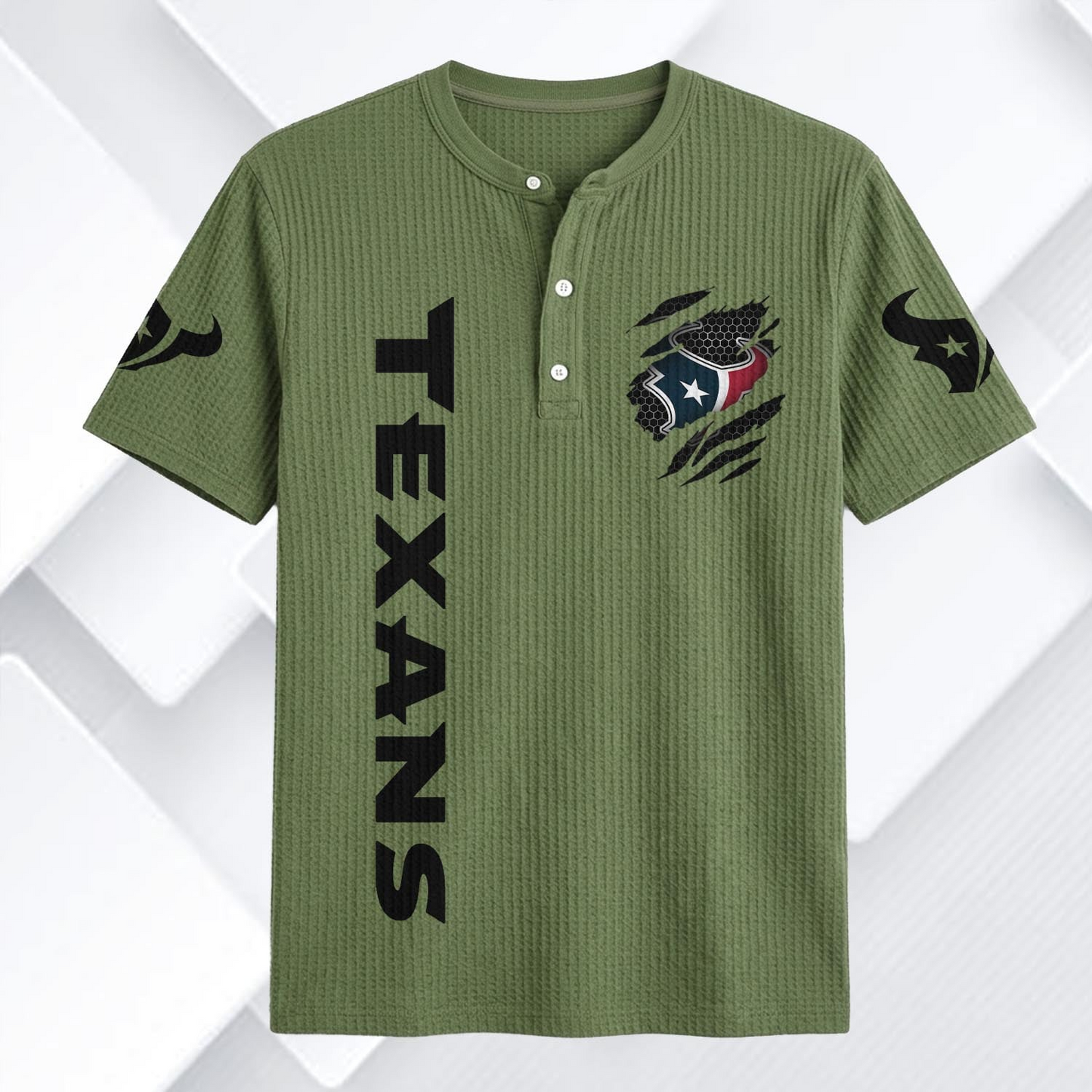 HOUx NFL Waffle Short-Sleeve Shirt 2205 DatND DVT