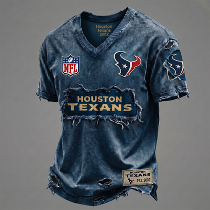 HT NFL Premium V-Neck T-shirt Gift For Fans 0306 NAK DATND TTT
