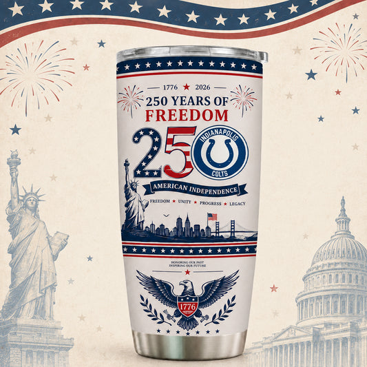 IC x NFL 250th Anniversary Special Tumbler for Football Fans 170626