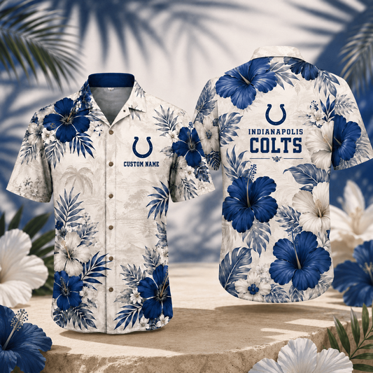 IC x NFL Tropical Floral Hawaiian Shirt 160626