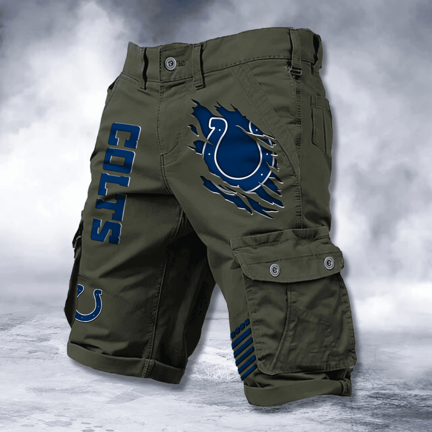 IND x NFL Cotton Cargo Shorts DATND TANTD 2705