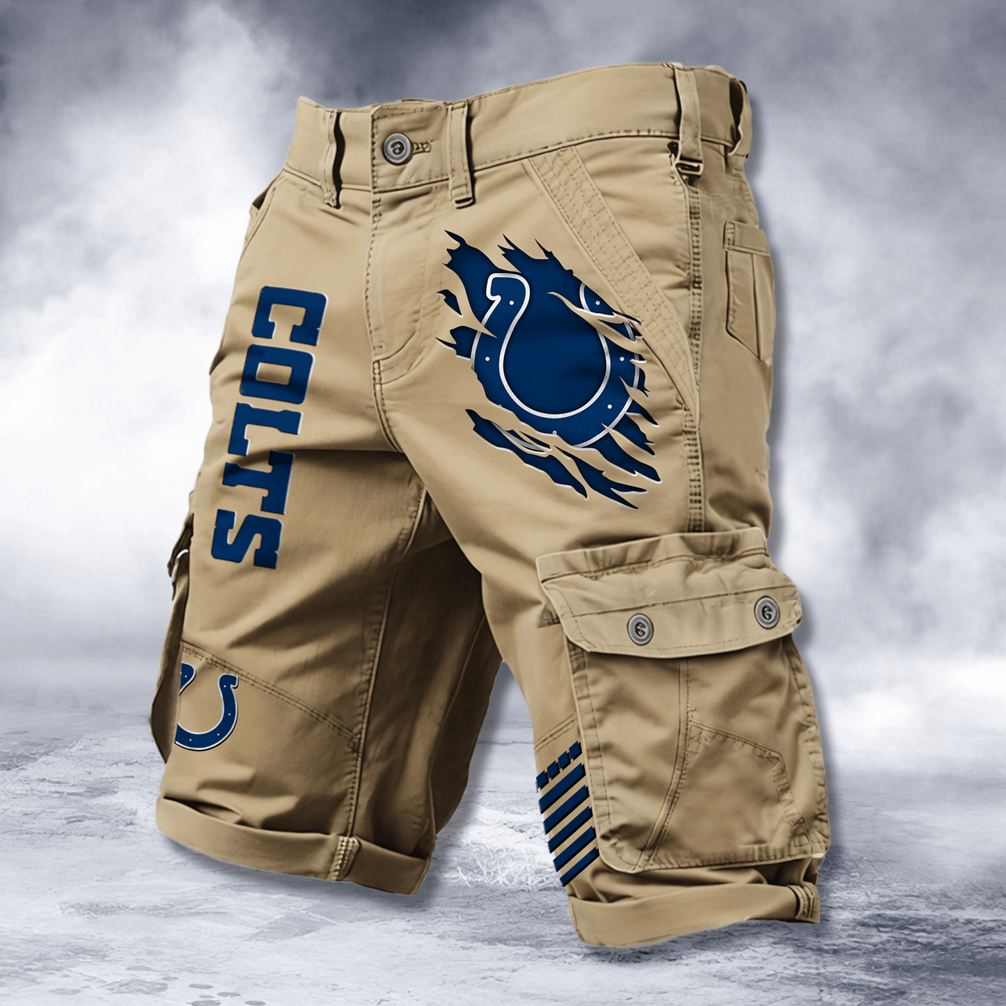 IND x NFL Cotton Cargo Shorts DATND TANTD 2705