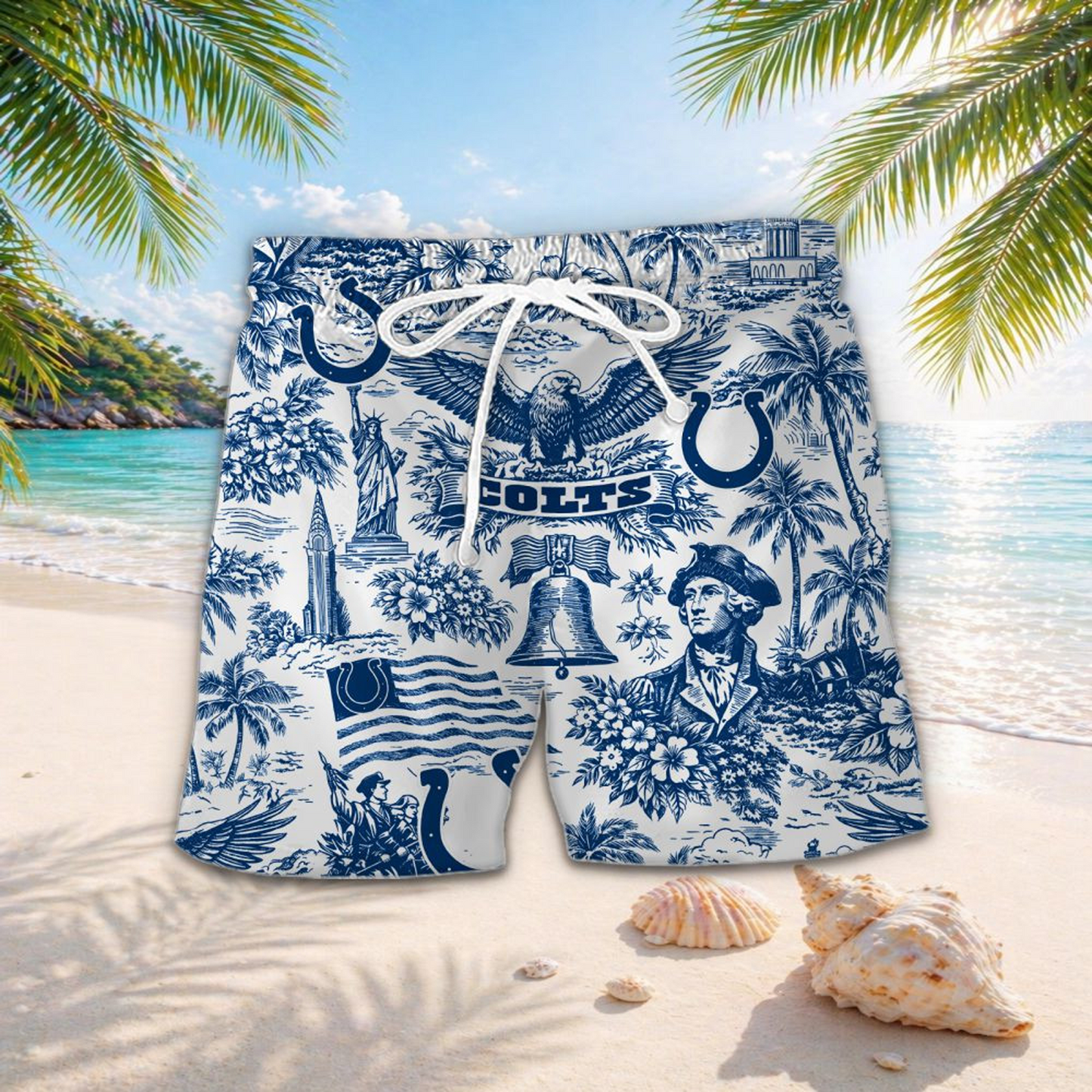 IND x NFL Hawaiian Shirt 2006