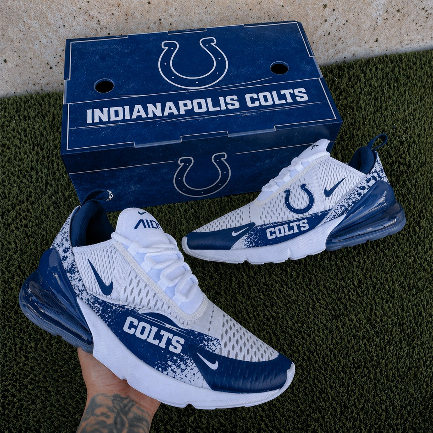 IND x NFL Nike Air Max 270 Shoes 2104 DatND DVT