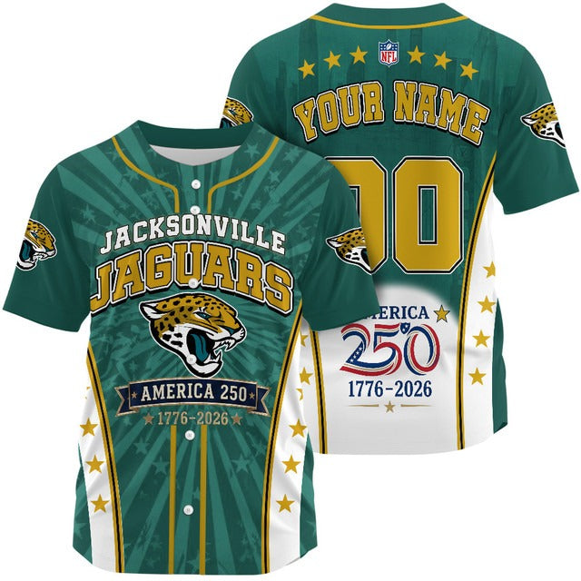 JJ x NFL 250 Years of Freedom 1776-2026 Baseball Jersey 170626