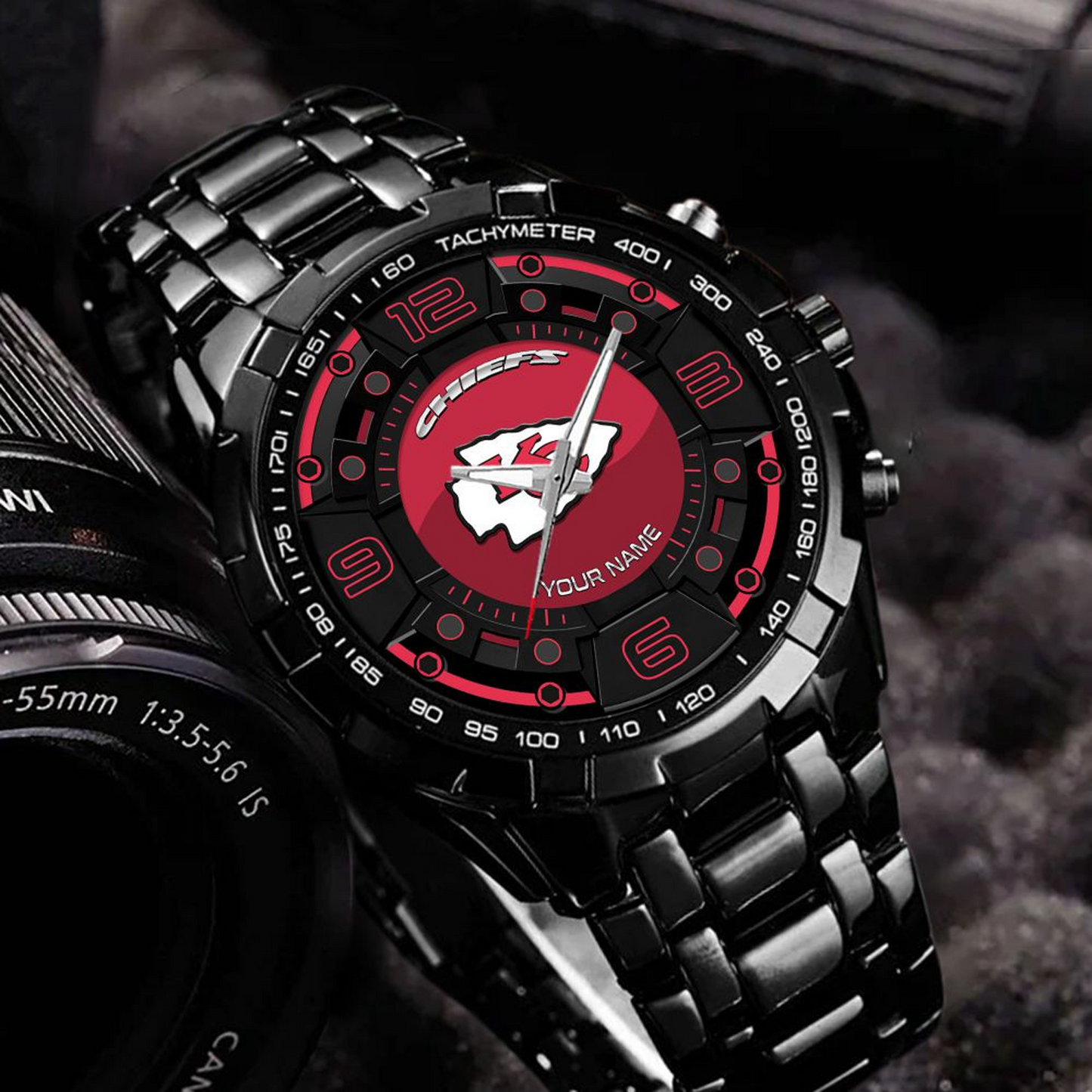 KC x NFL Stainless Steel Watch DatND DVT