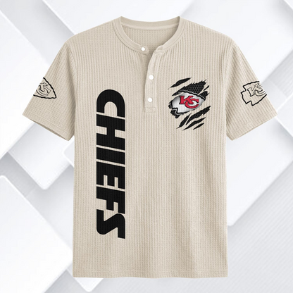 KC x NFL Waffle Short-Sleeve Shirt 2205 DatND DVT