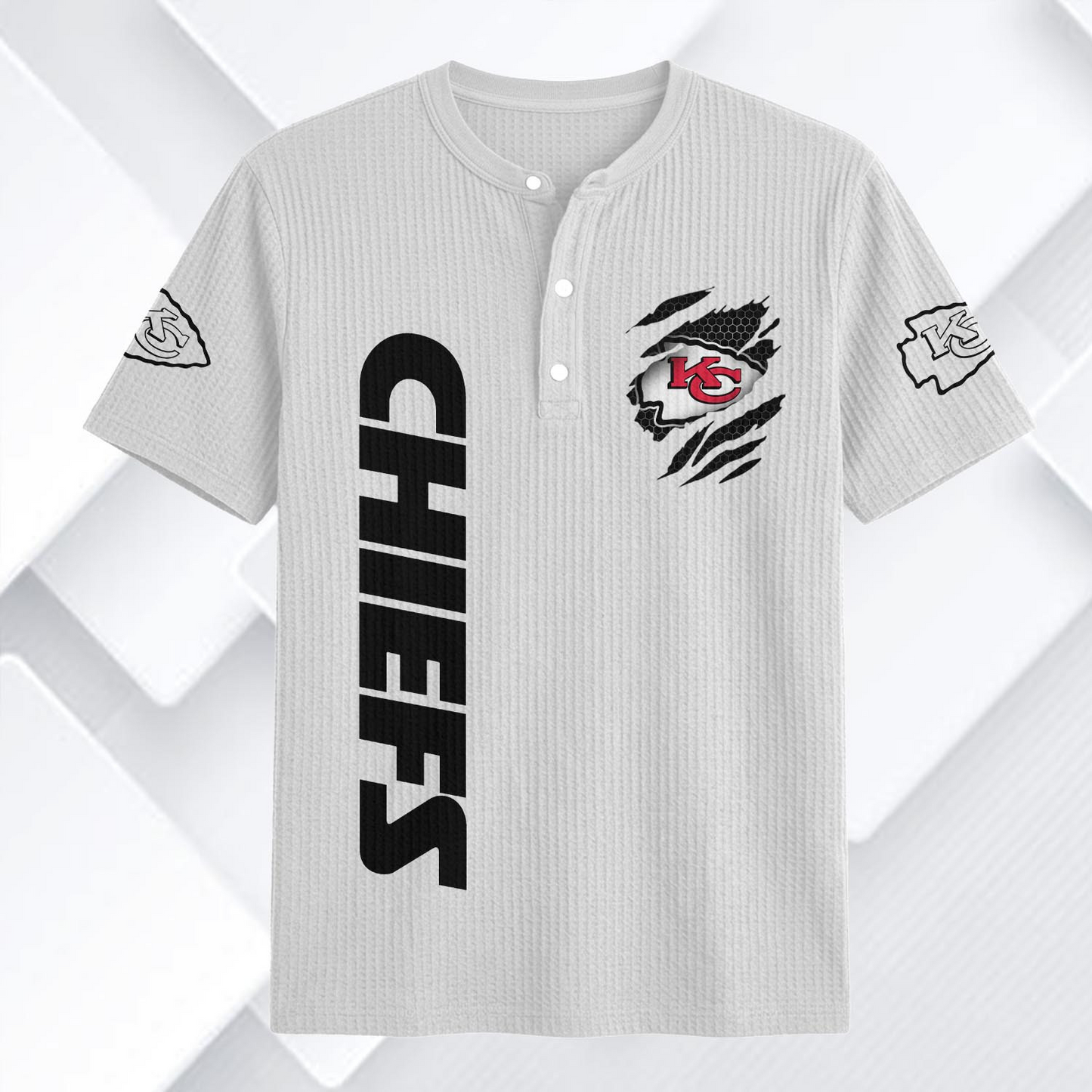 KC x NFL Waffle Short-Sleeve Shirt 2205 DatND DVT