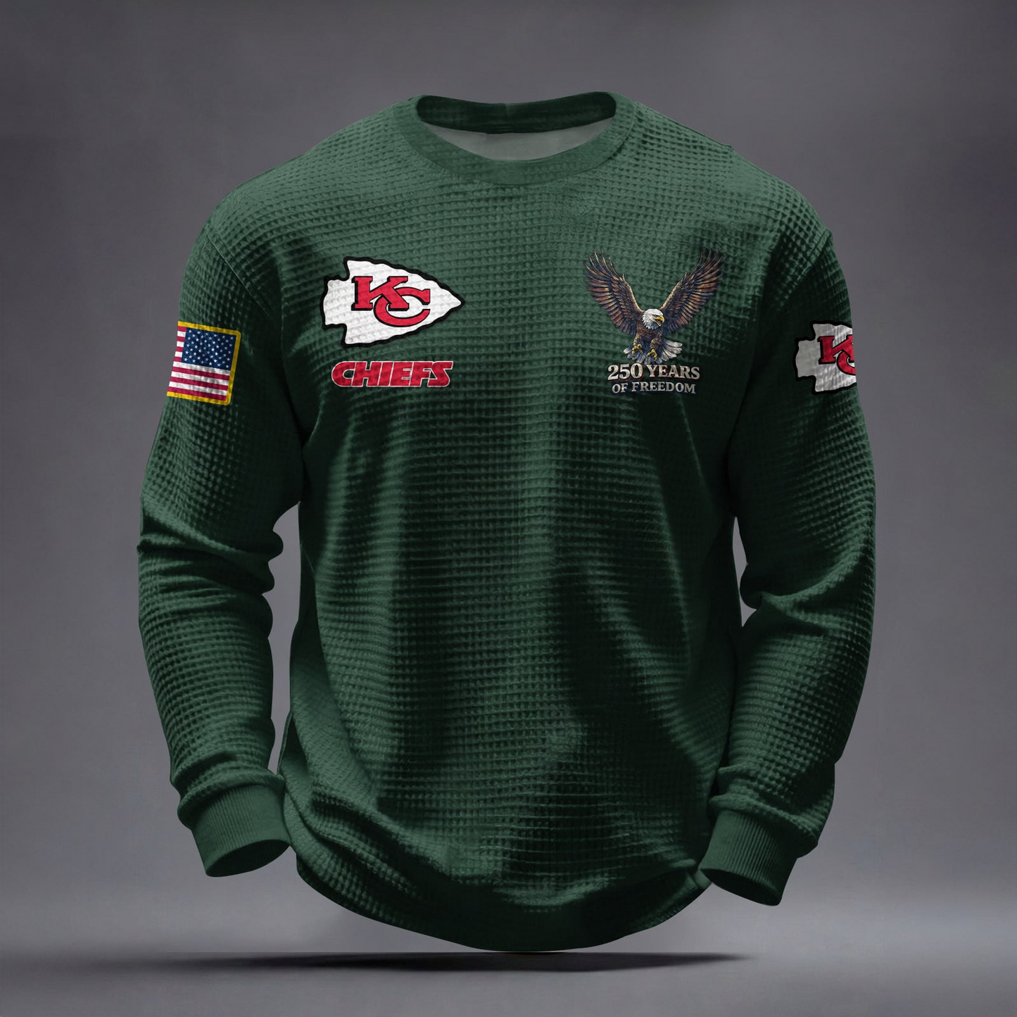 KC x NFL Waffle Sweatshirt DatND DVT