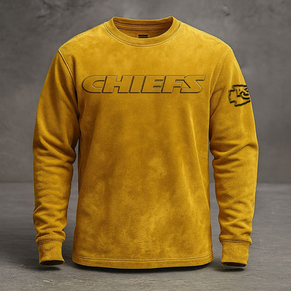 KCC x NFL Embossed SweatShirt DATND TANTD KAN