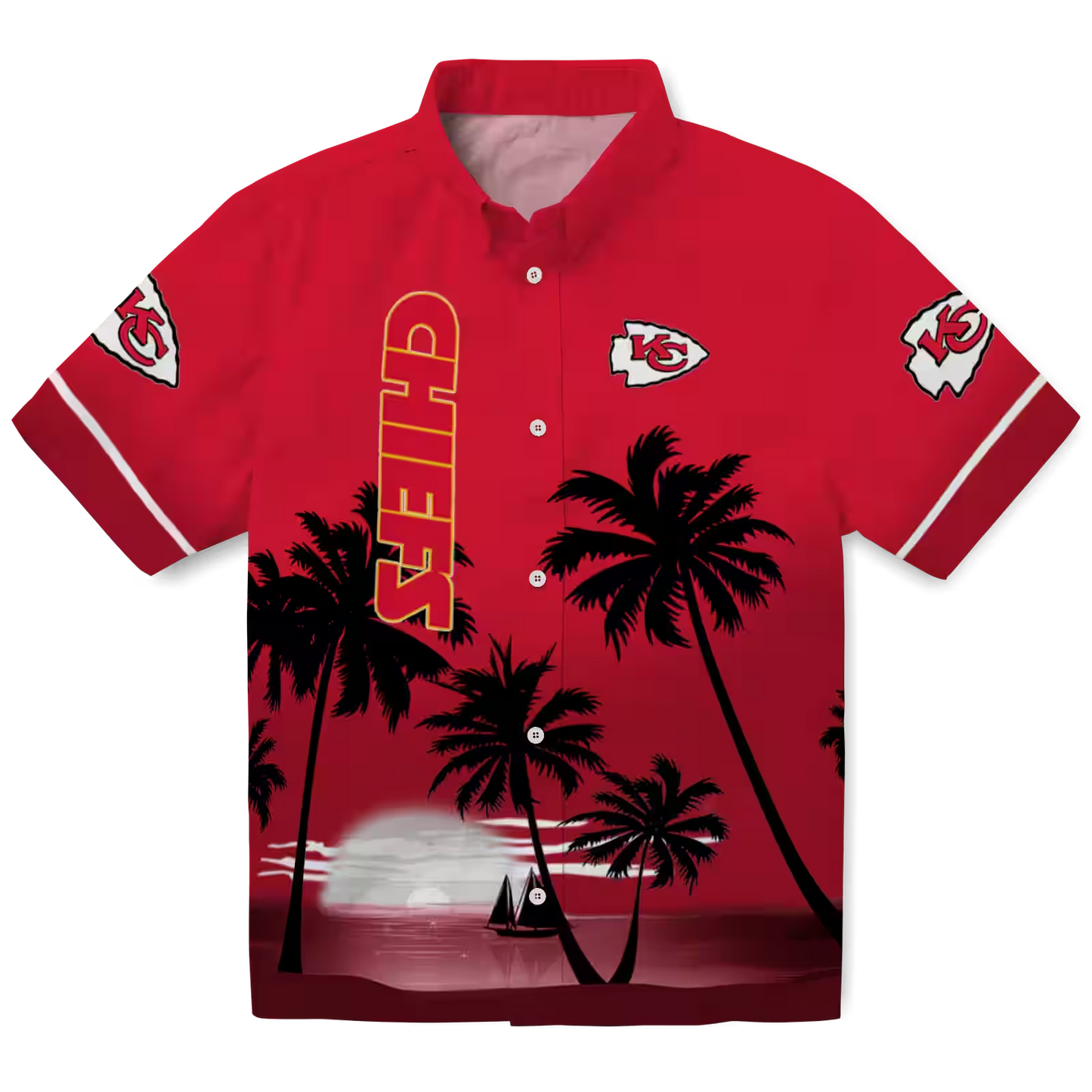 KCC x NFL Hawaiian Shirt ƒ?? Beach Sunset DATND TANTD 270526