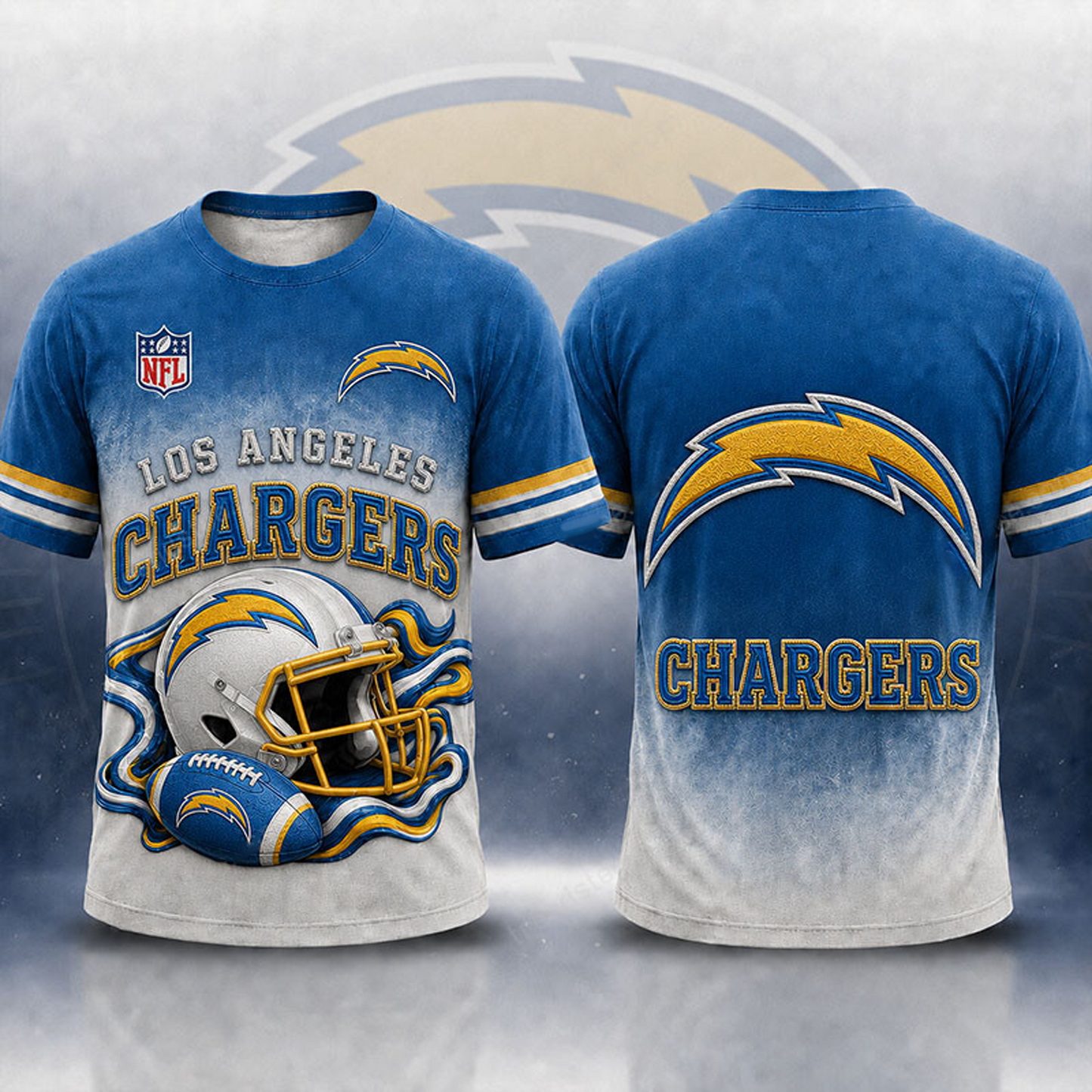 LAC x NFL 3D Shirt 1805 DatND DVT