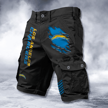 LAC x NFL Cotton Cargo Shorts DATND TANTD 2705
