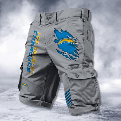 LAC x NFL Cotton Cargo Shorts DATND TANTD 2705