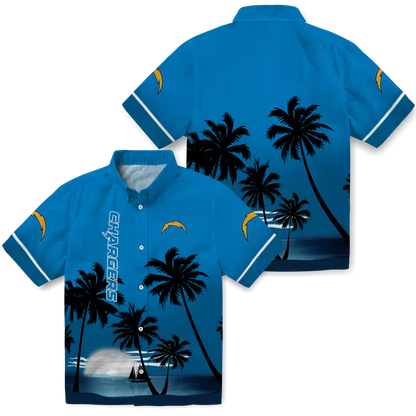 LAC x NFL Hawaiian Shirt ƒ?? Beach Sunset DATND TANTD 270526