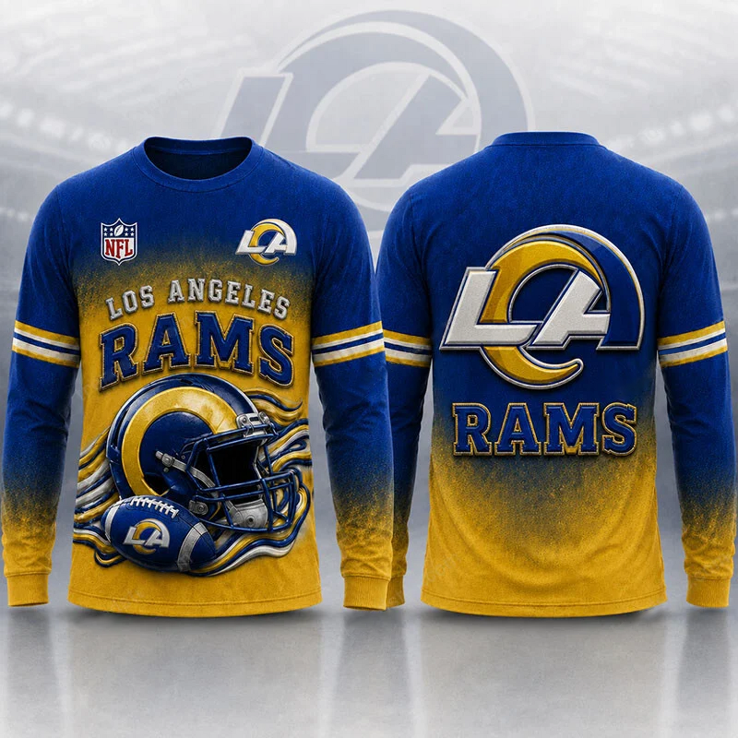 LAR x NFL 3D Shirt 1805 DatND DVT