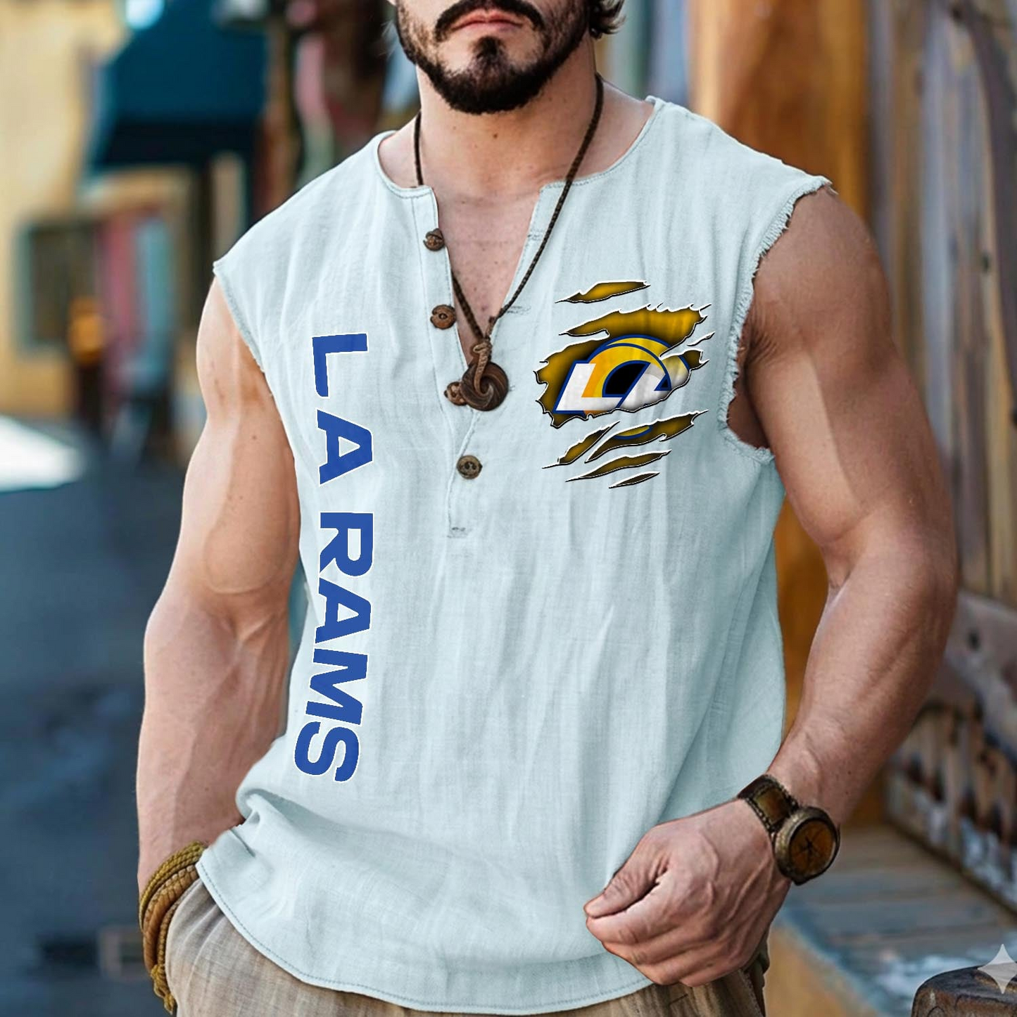 LAR x NFL Tank Tops 2805 DatND DVT