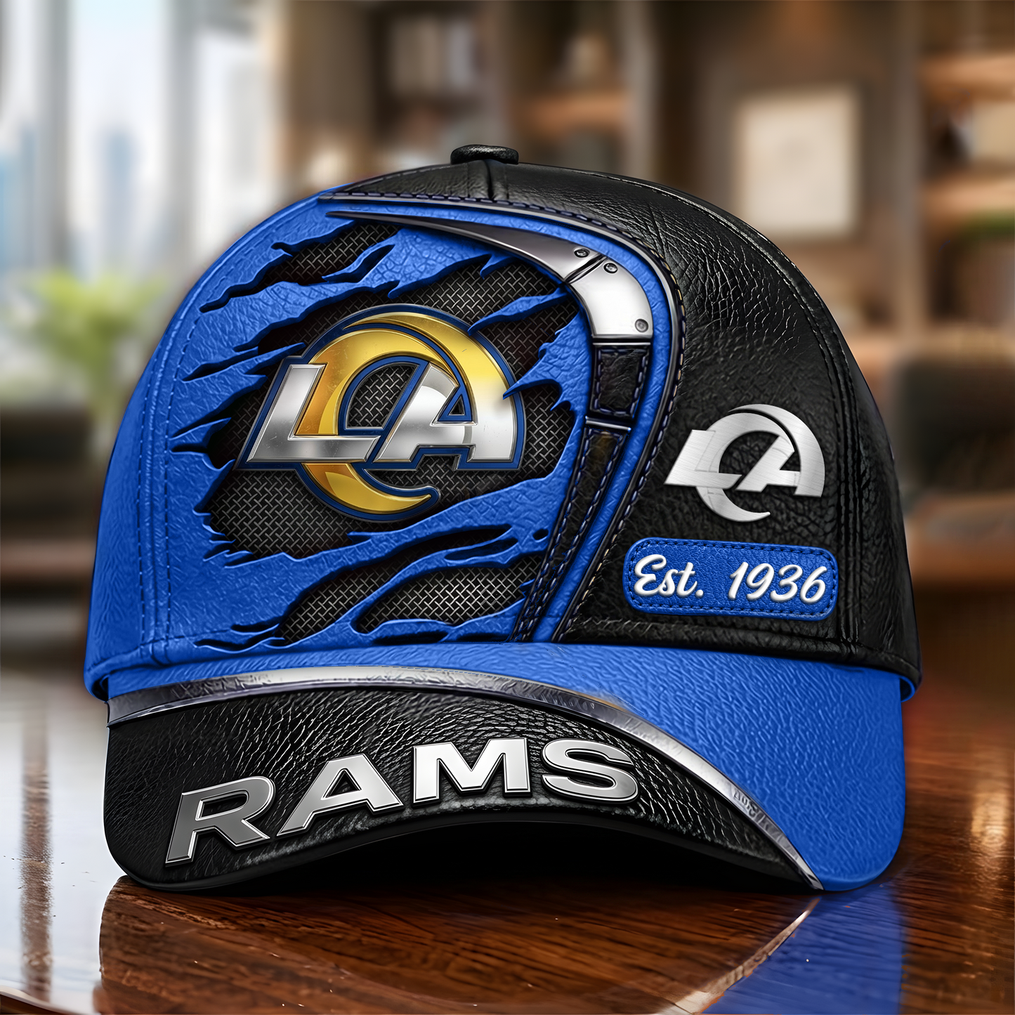 LAR x NFL V10 Luxury Classic Cap 190626