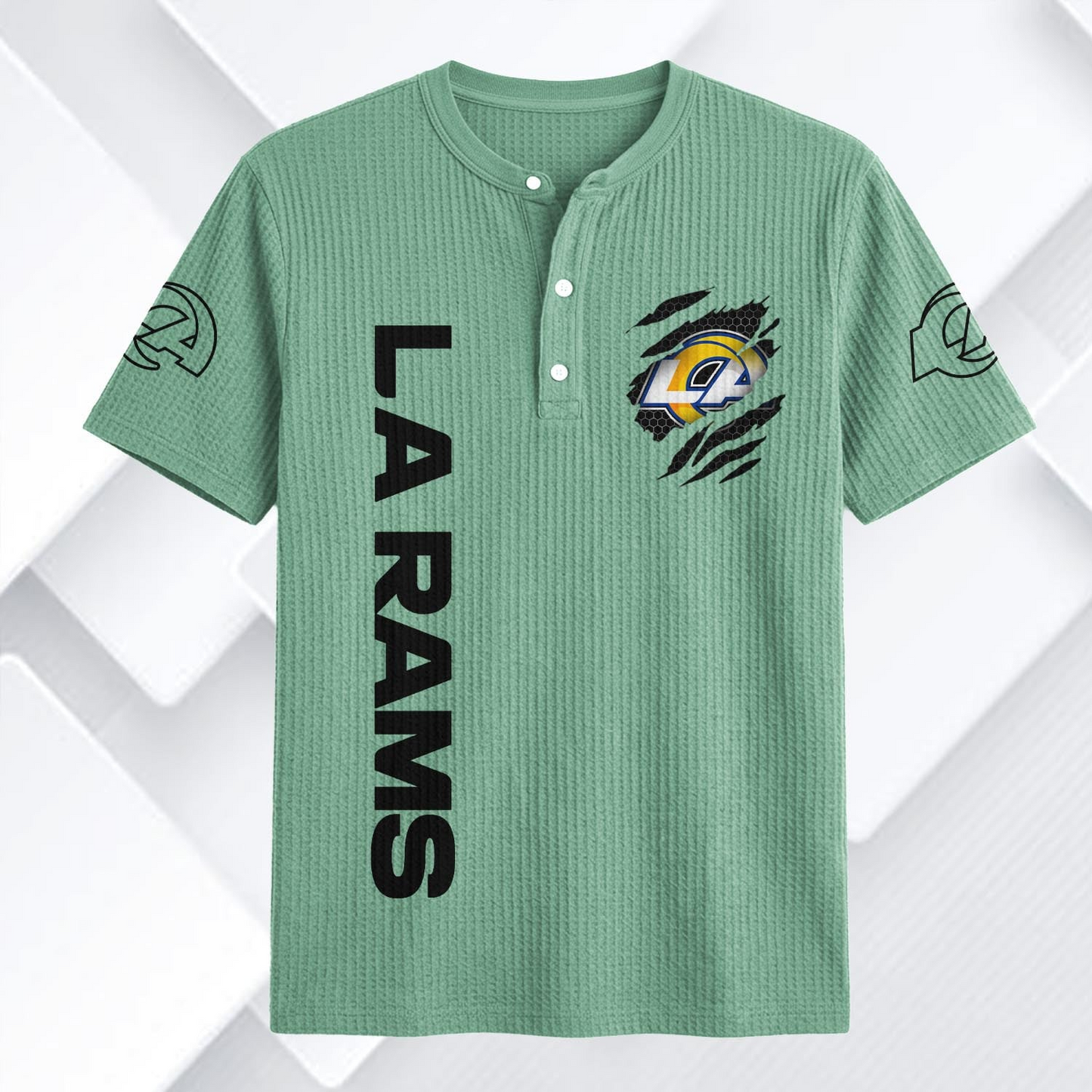 LAR x NFL Waffle Short-Sleeve Shirt 2205 DatND DVT