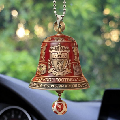 LIV Football Club - Custom Shape 2-sided Acrylic Car Ornament, Custom Shape 2-sided Keychain DatND DVT