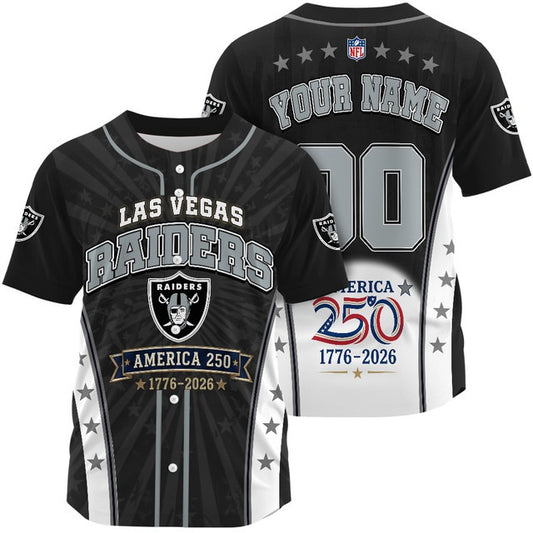 LVR x NFL 250 Years of Freedom 1776-2026 Baseball Jersey 170626